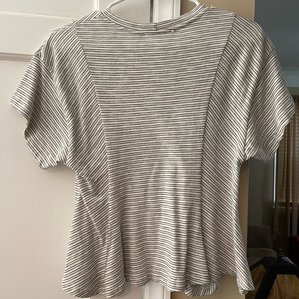 Lush peplum top